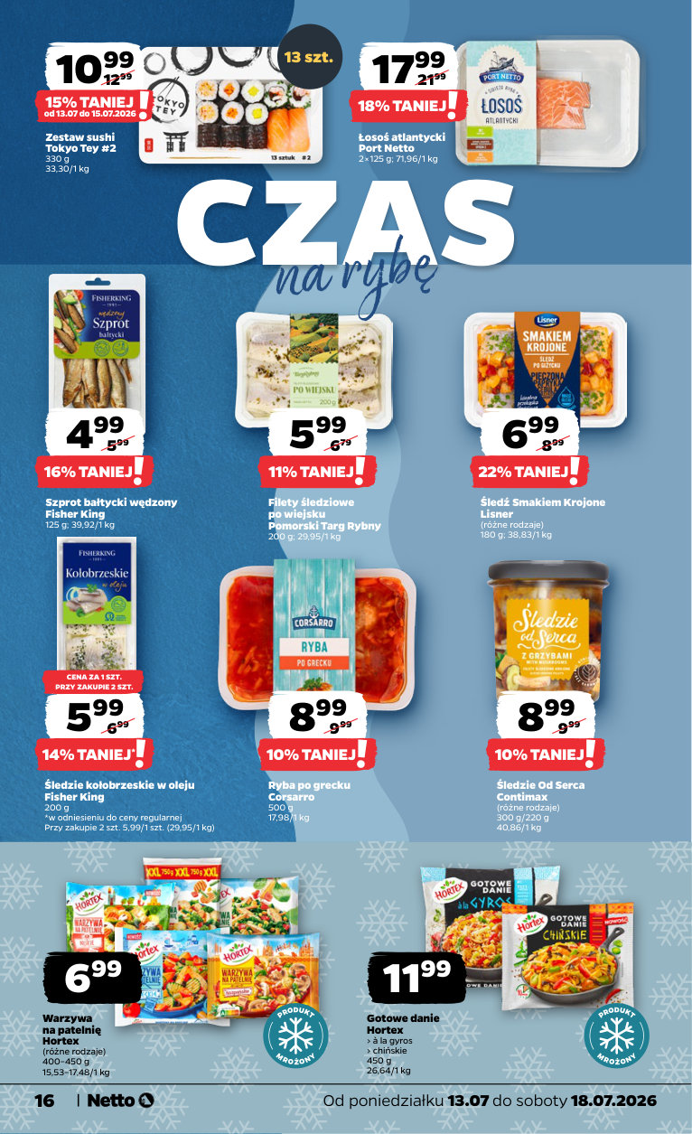 Netto gazetka promocyjna 13.07-18.07.2026 — strona 16 z 34