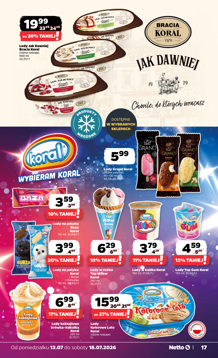 Netto gazetka promocyjna 13.07-18.07.2026 — strona 17 z 34