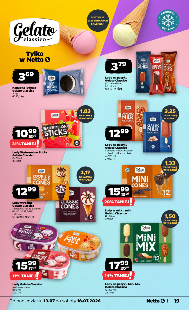 Netto gazetka promocyjna 13.07-18.07.2026 — strona 19 z 34