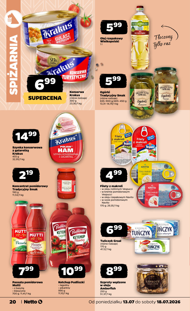 Netto gazetka promocyjna 13.07-18.07.2026 — strona 20 z 34
