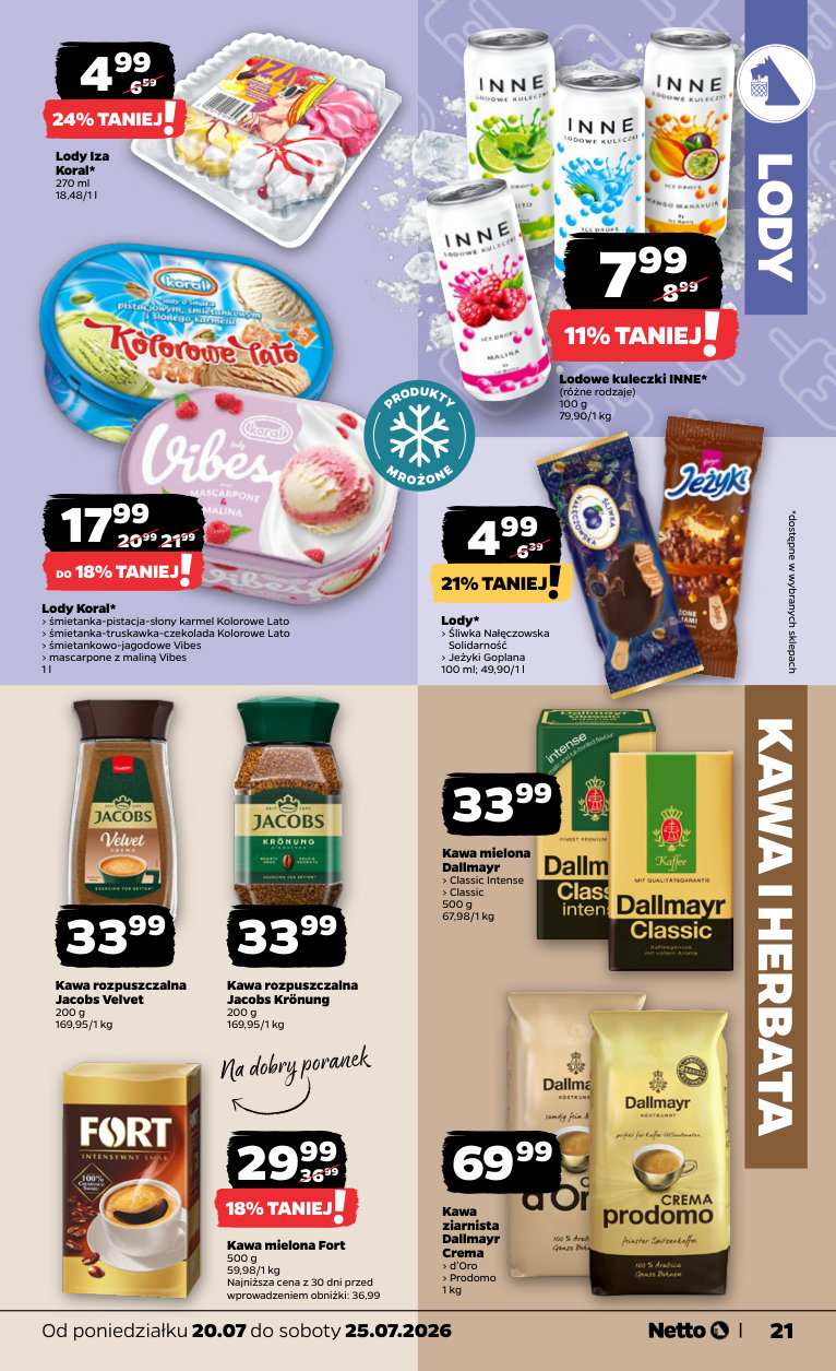 Netto gazetka promocyjna 20.07-25.07.2026 — strona 21 z 33