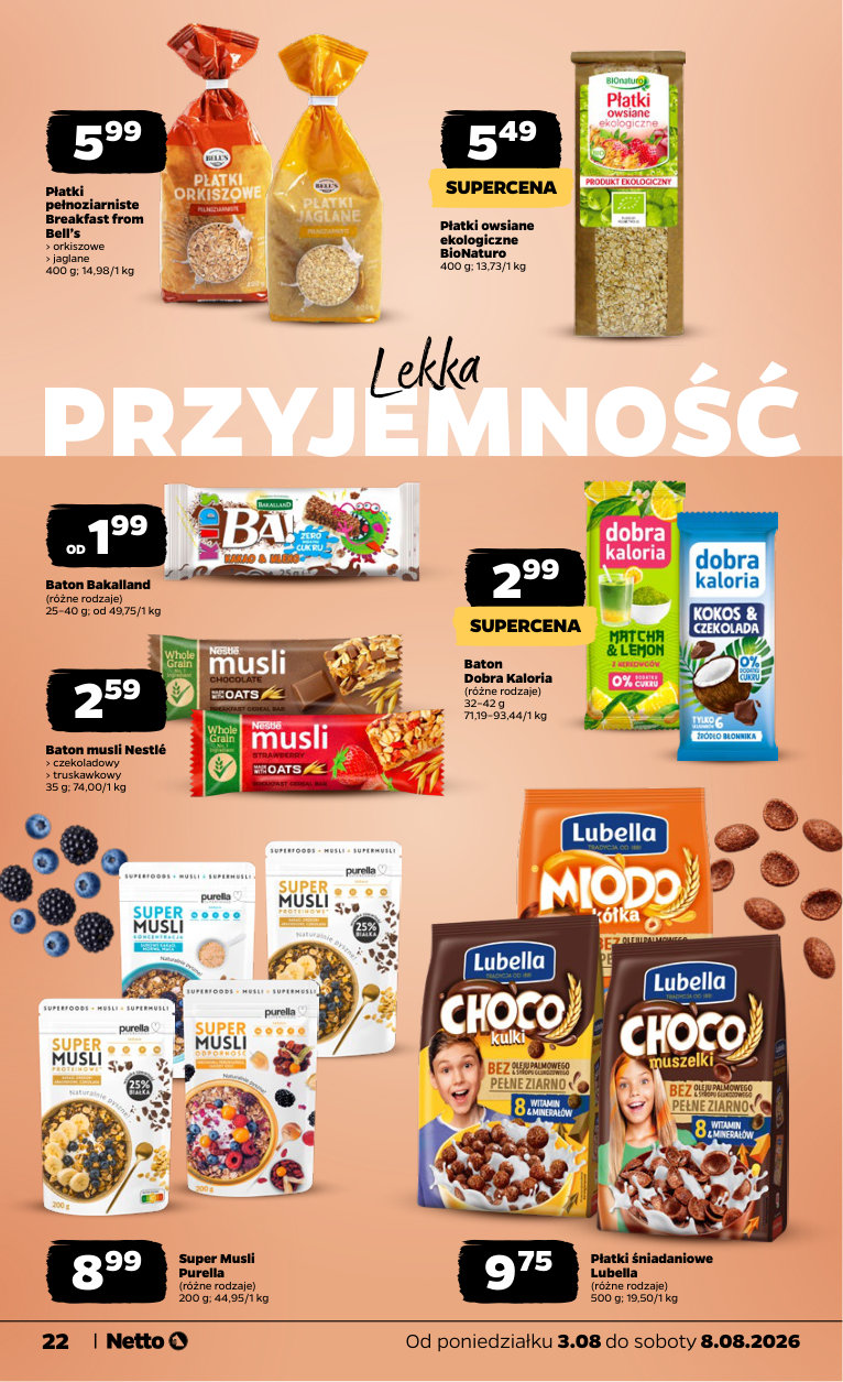 Netto gazetka promocyjna 03.08-08.08.2026 — strona 22 z 37