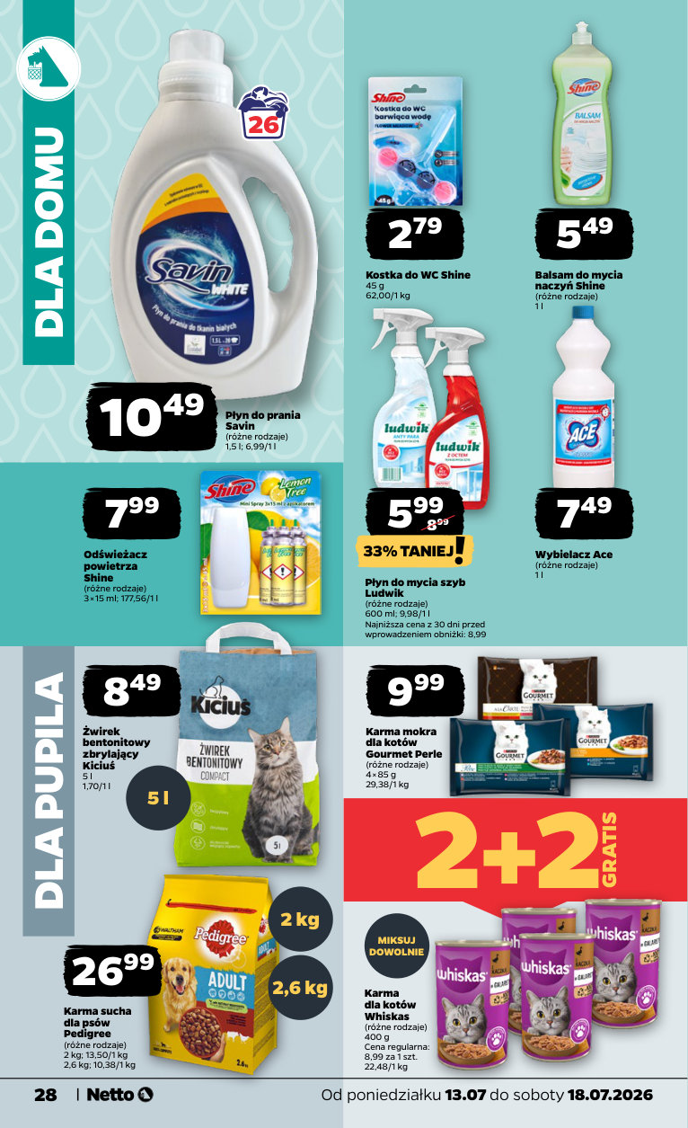 Netto gazetka promocyjna 13.07-18.07.2026 — strona 28 z 34
