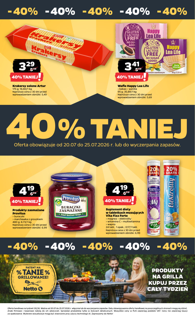 Netto gazetka promocyjna 20.07-25.07.2026 — strona 32 z 33