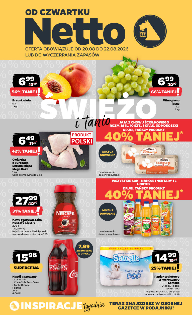 Netto gazetka promocyjna 20.08-22.08.2026 — strona 1 z 21
