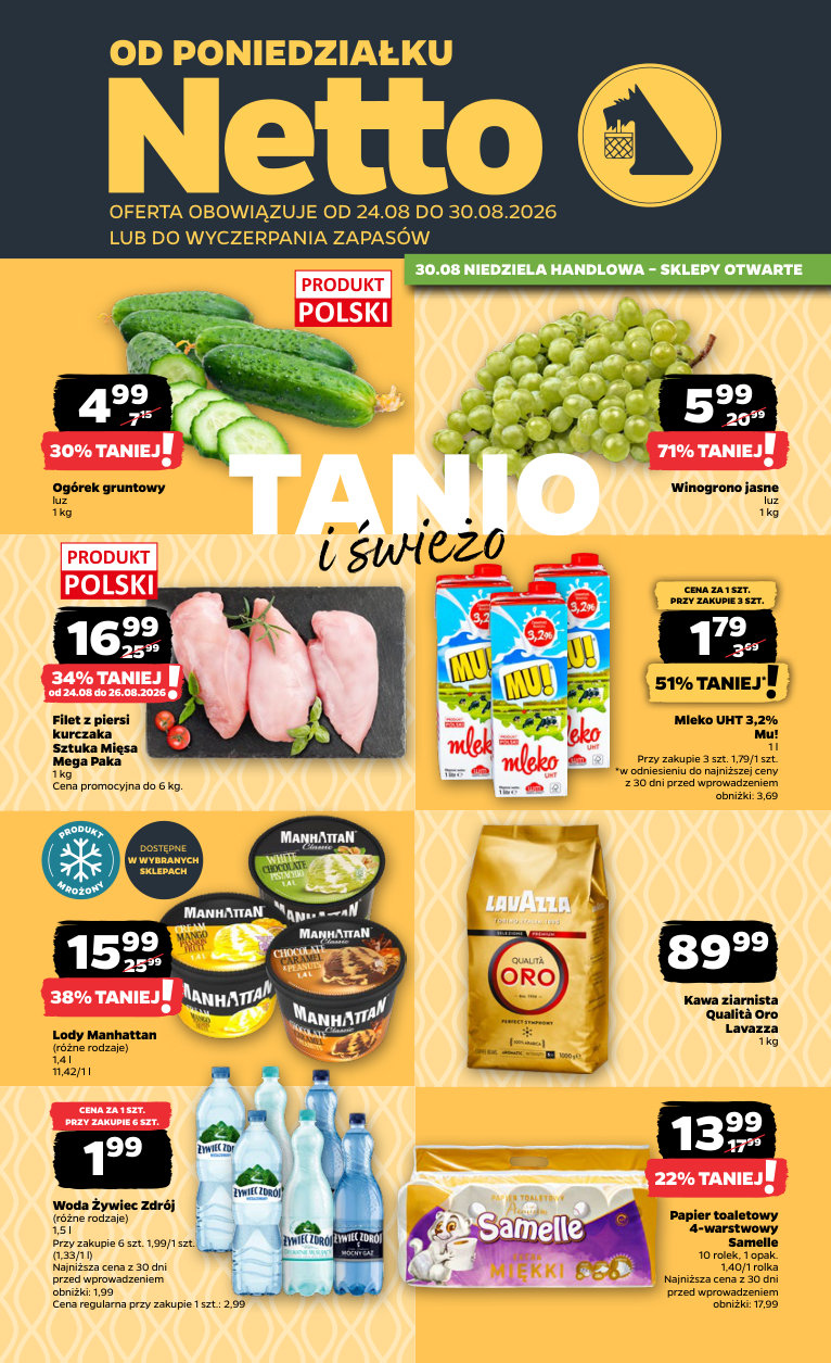 Netto gazetka promocyjna 24.08-30.08.2026 — strona 1 z 35