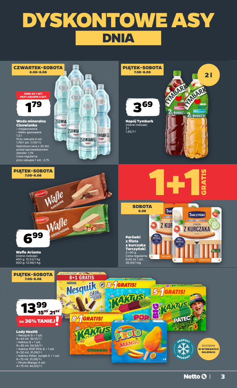 Netto gazetka promocyjna 06.08-08.08.2026 — strona 3 z 24
