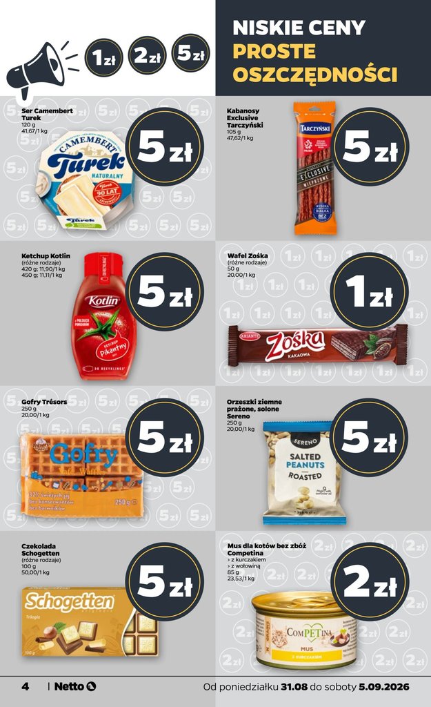 Netto gazetka promocyjna 31.08-05.09.2026 — strona 4 z 36