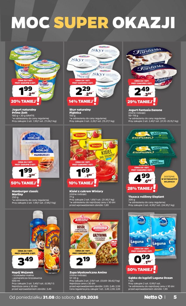 Netto gazetka promocyjna 31.08-05.09.2026 — strona 5 z 36
