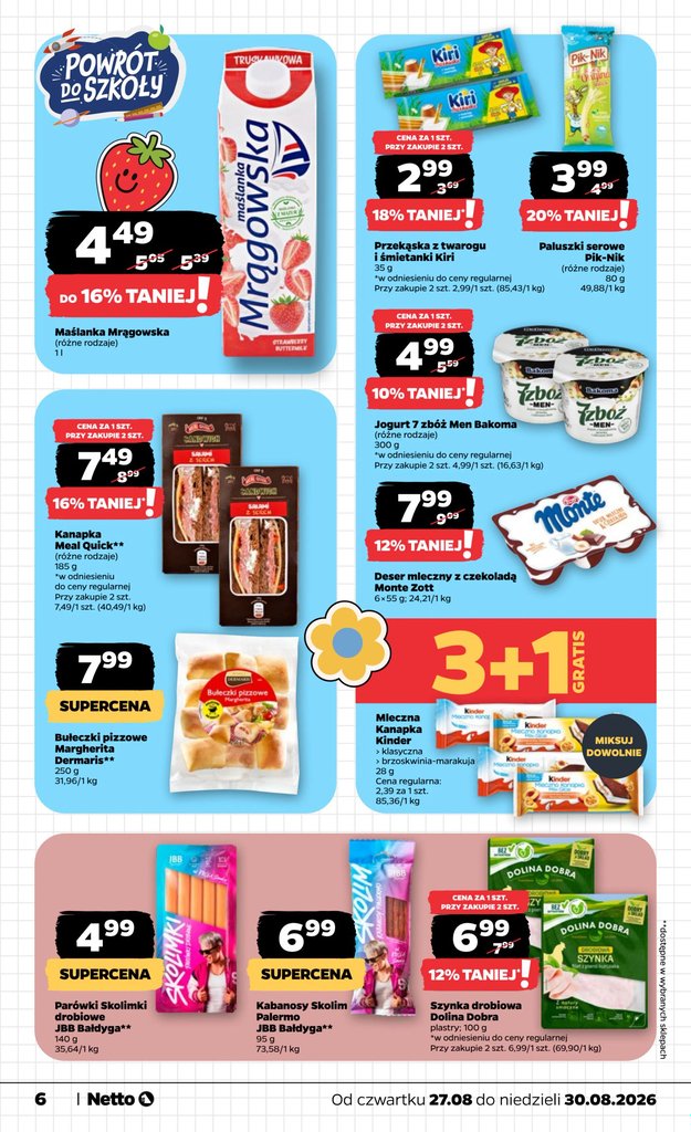 Netto gazetka promocyjna 27.08-30.08.2026 — strona 6 z 30