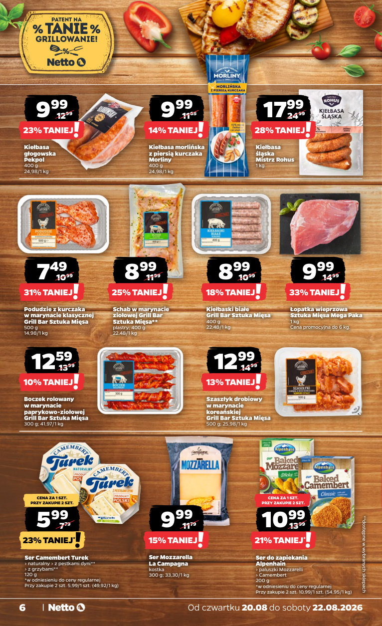 Netto gazetka promocyjna 20.08-22.08.2026 — strona 6 z 21