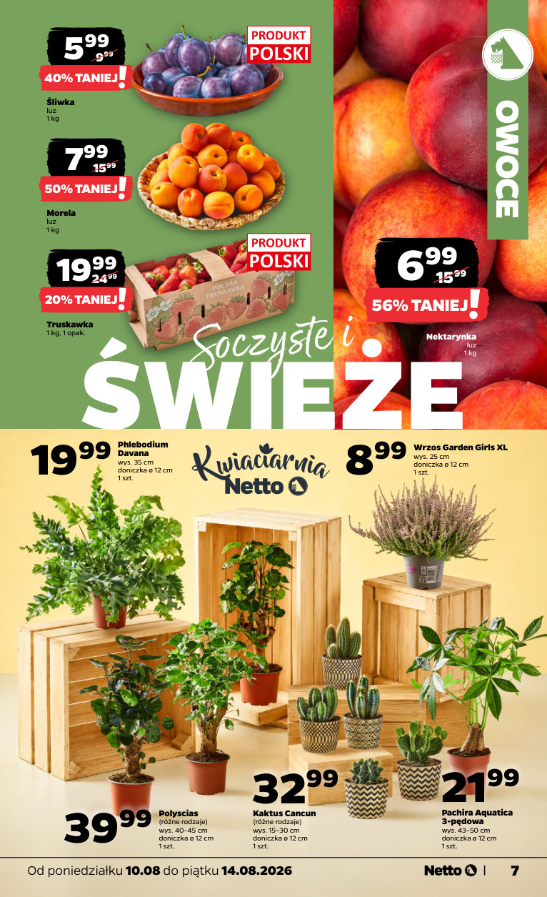 Netto gazetka promocyjna 10.08-14.08.2026 — strona 7 z 38