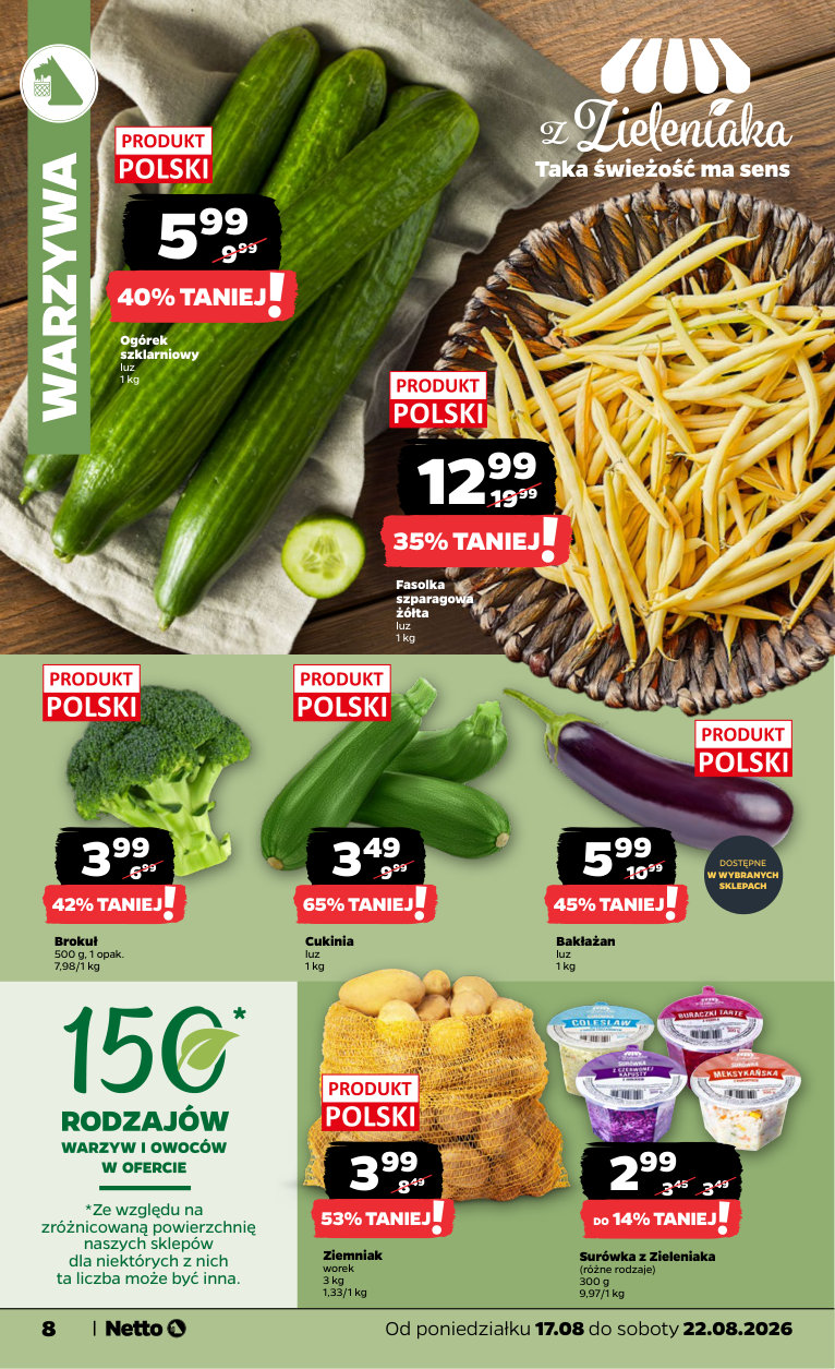 Netto gazetka promocyjna 17.08-22.08.2026 — strona 8 z 37
