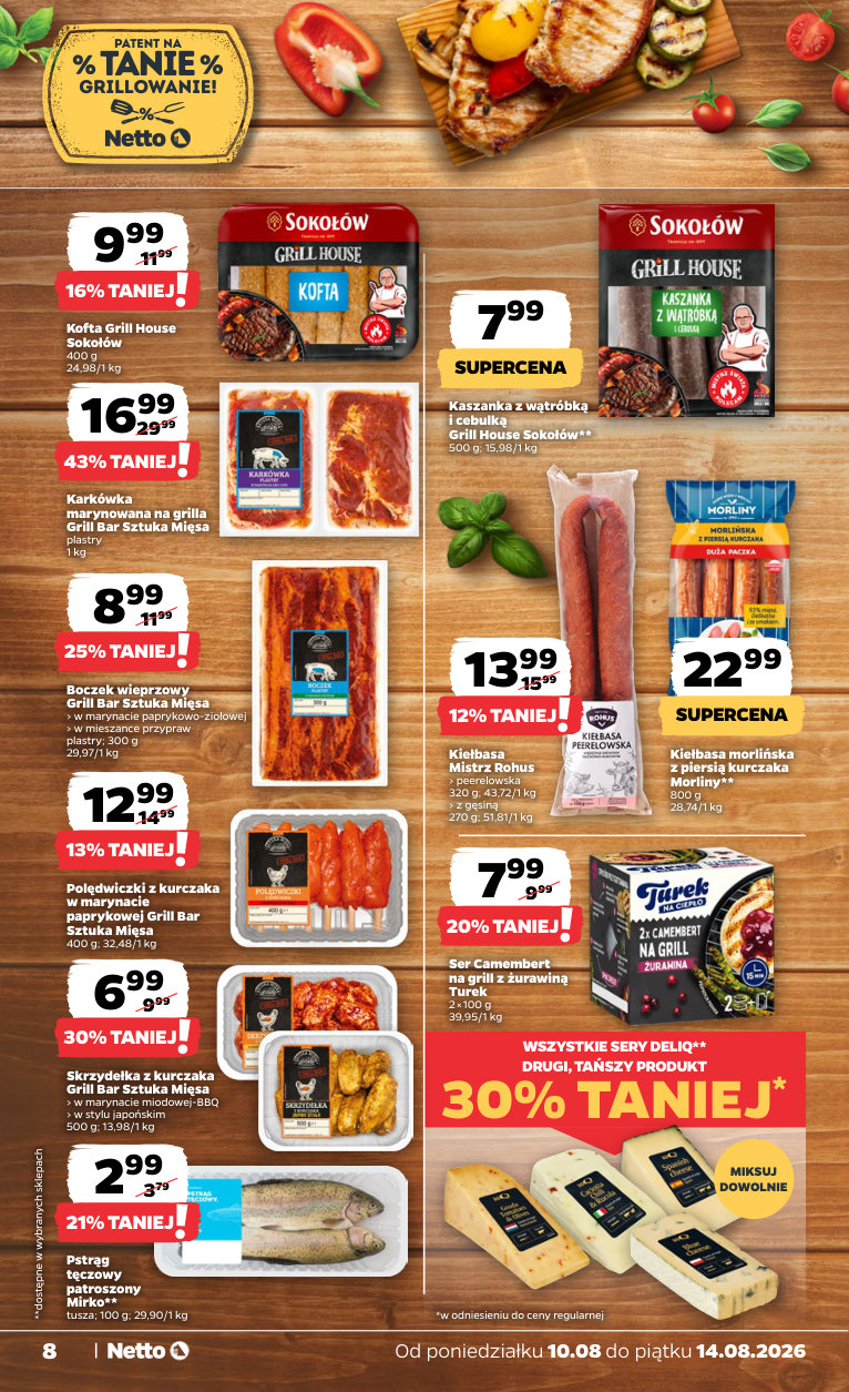 Netto gazetka promocyjna 10.08-14.08.2026 — strona 8 z 38