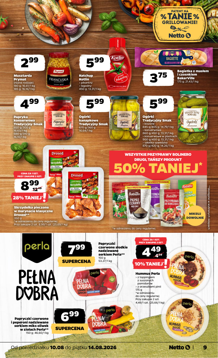 Netto gazetka promocyjna 10.08-14.08.2026 — strona 9 z 38