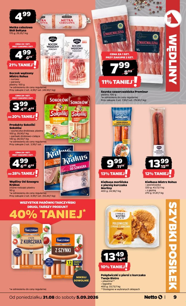 Netto gazetka promocyjna 31.08-05.09.2026 — strona 9 z 36