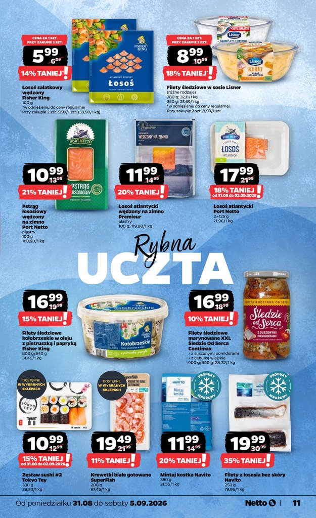 Netto gazetka promocyjna 31.08-05.09.2026 — strona 11 z 36