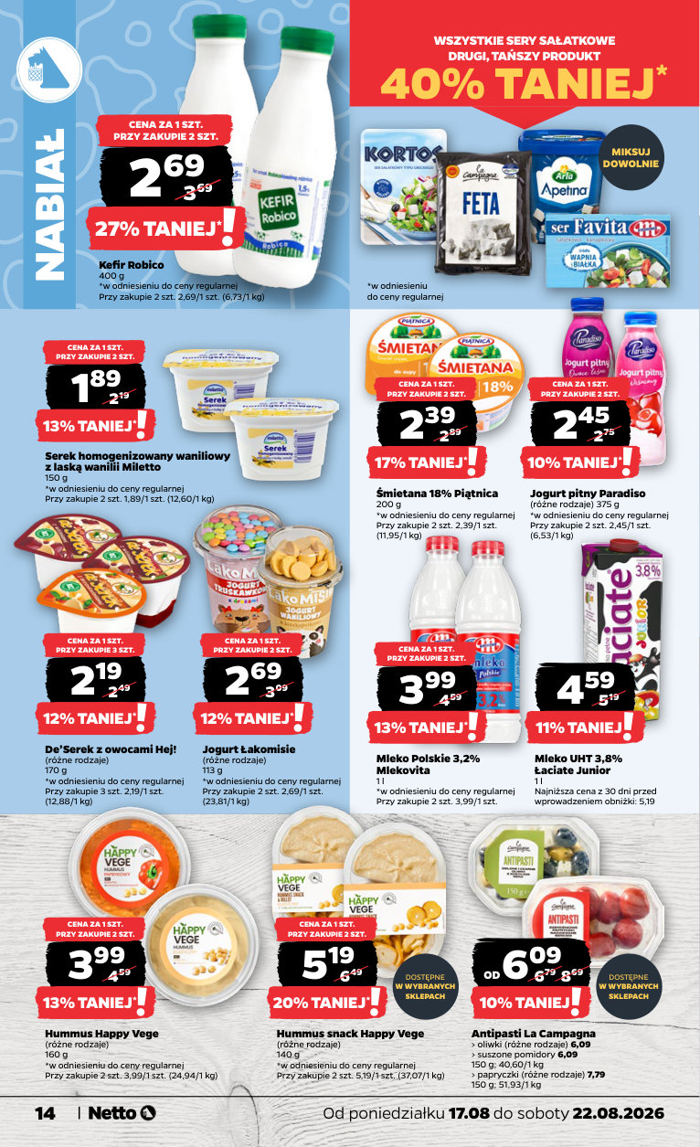 Netto gazetka promocyjna 17.08-22.08.2026 — strona 14 z 37