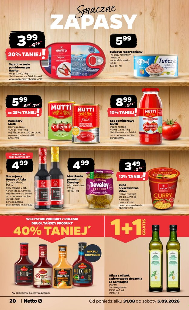 Netto gazetka promocyjna 31.08-05.09.2026 — strona 20 z 36