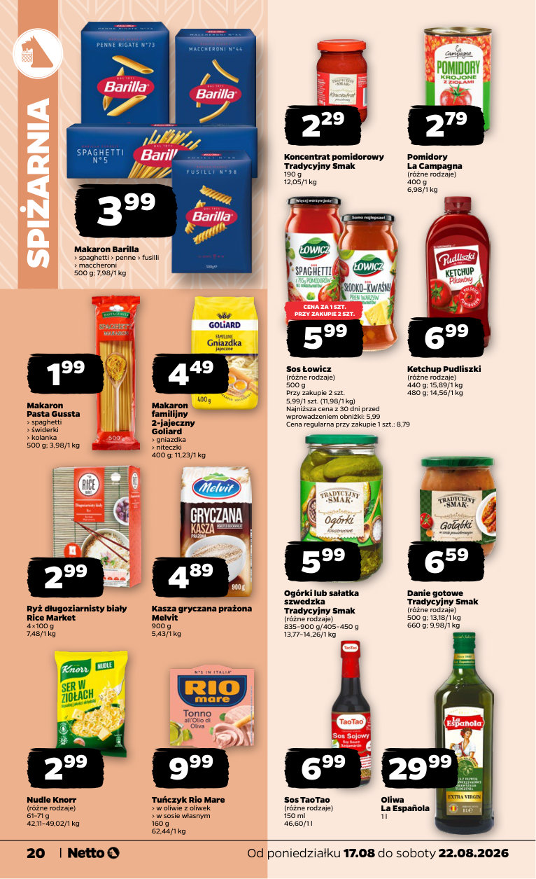 Netto gazetka promocyjna 17.08-22.08.2026 — strona 20 z 37