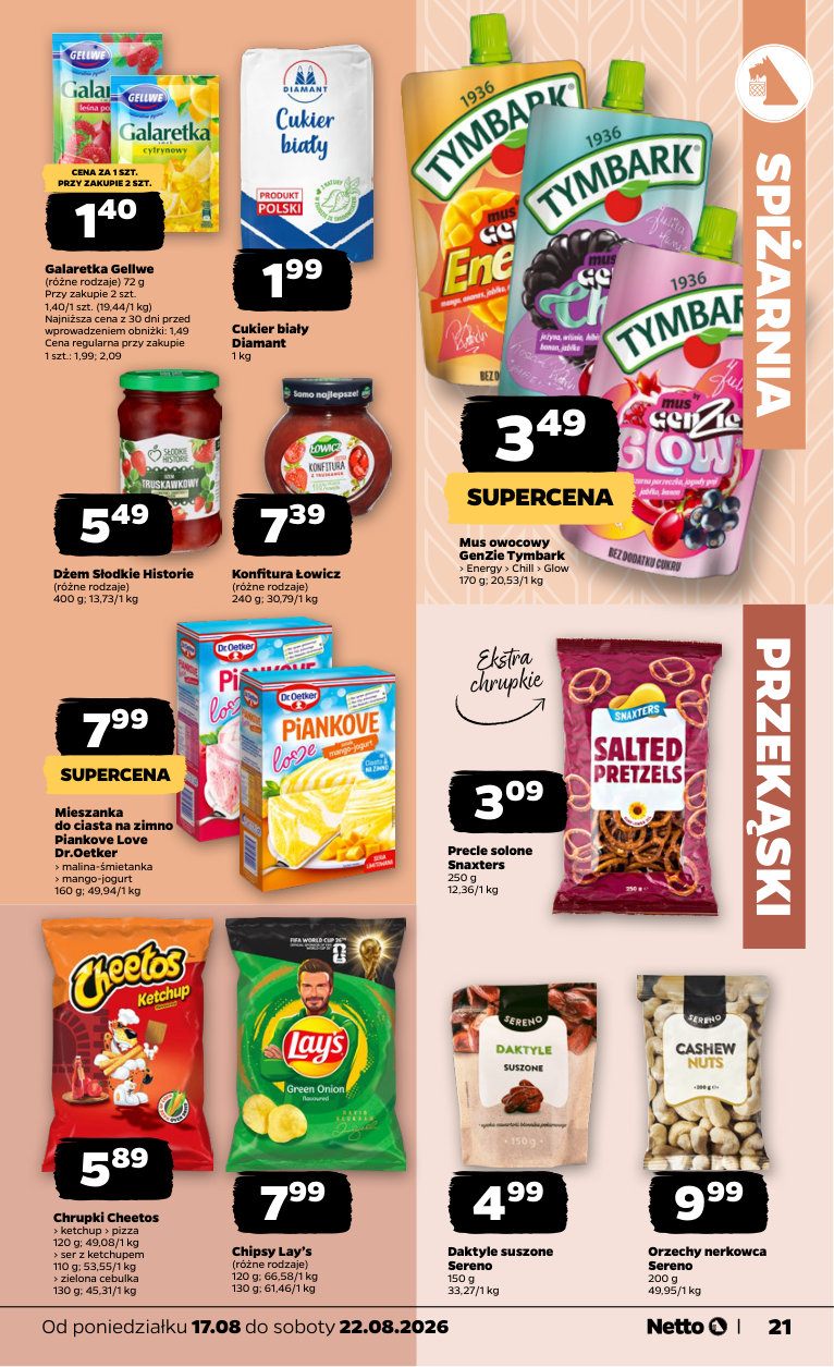 Netto gazetka promocyjna 17.08-22.08.2026 — strona 21 z 37