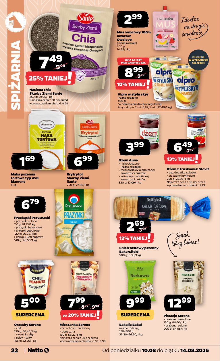 Netto gazetka promocyjna 10.08-14.08.2026 — strona 22 z 38