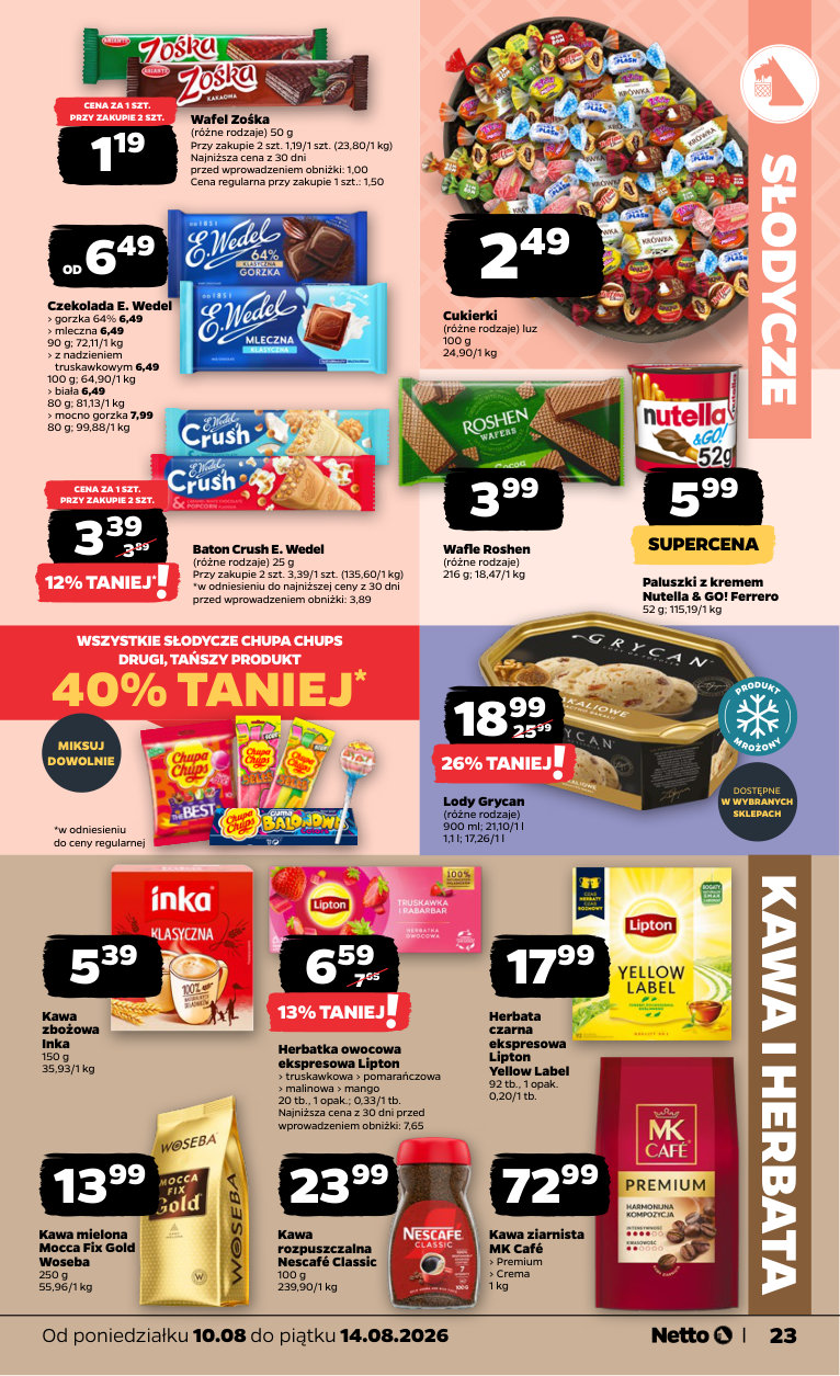 Netto gazetka promocyjna 10.08-14.08.2026 — strona 23 z 38