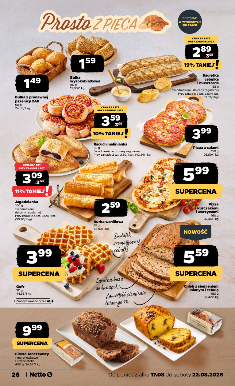 Netto gazetka promocyjna 17.08-22.08.2026 — strona 26 z 37