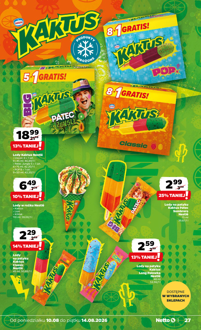Netto gazetka promocyjna 10.08-14.08.2026 — strona 27 z 38