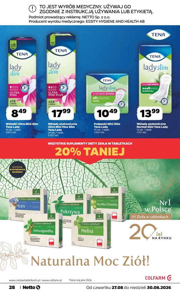 Netto gazetka promocyjna 27.08-30.08.2026 — strona 28 z 30