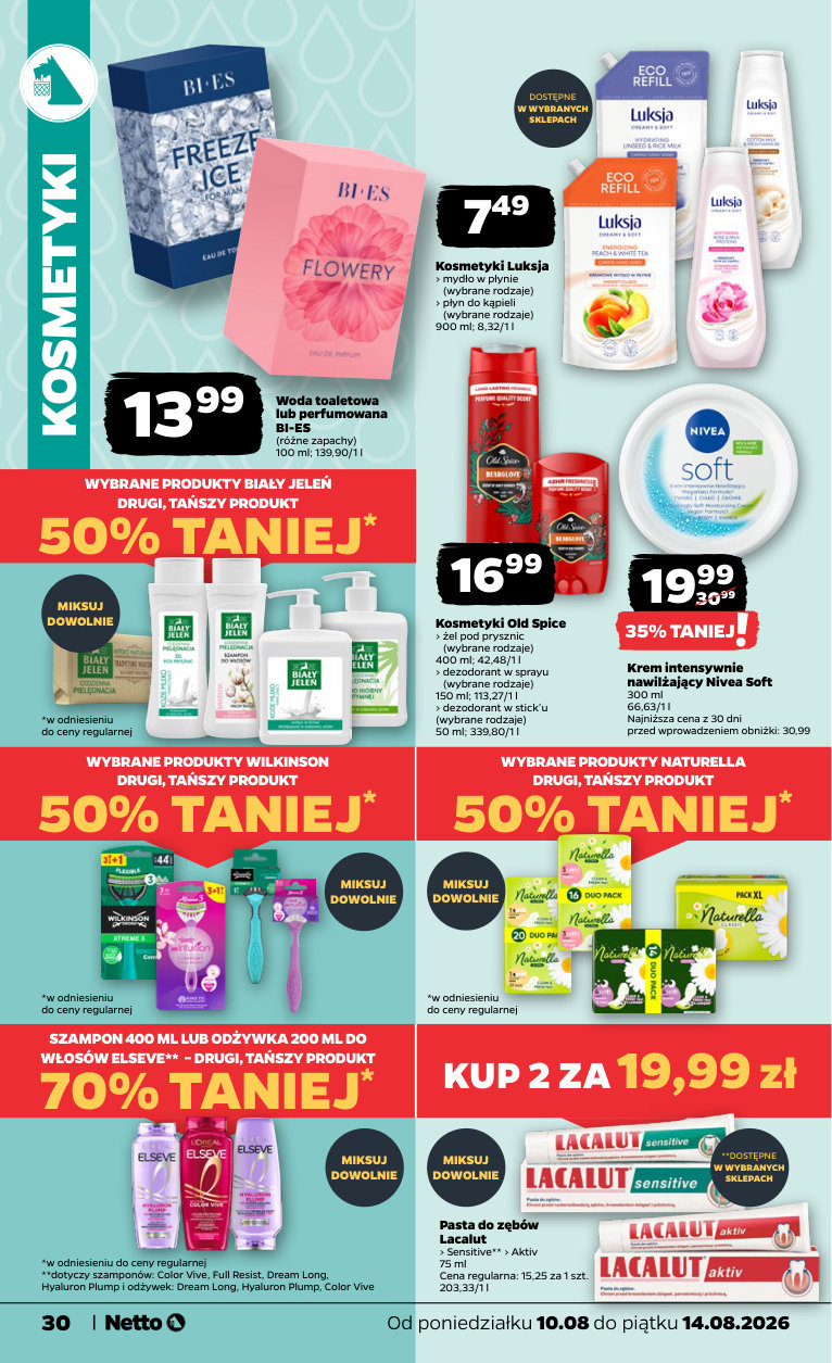 Netto gazetka promocyjna 10.08-14.08.2026 — strona 30 z 38