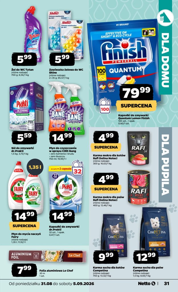 Netto gazetka promocyjna 31.08-05.09.2026 — strona 31 z 36
