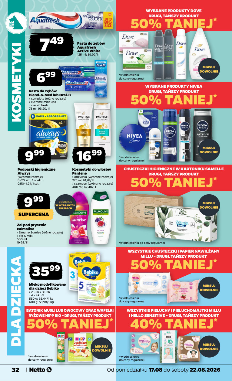 Netto gazetka promocyjna 17.08-22.08.2026 — strona 32 z 37