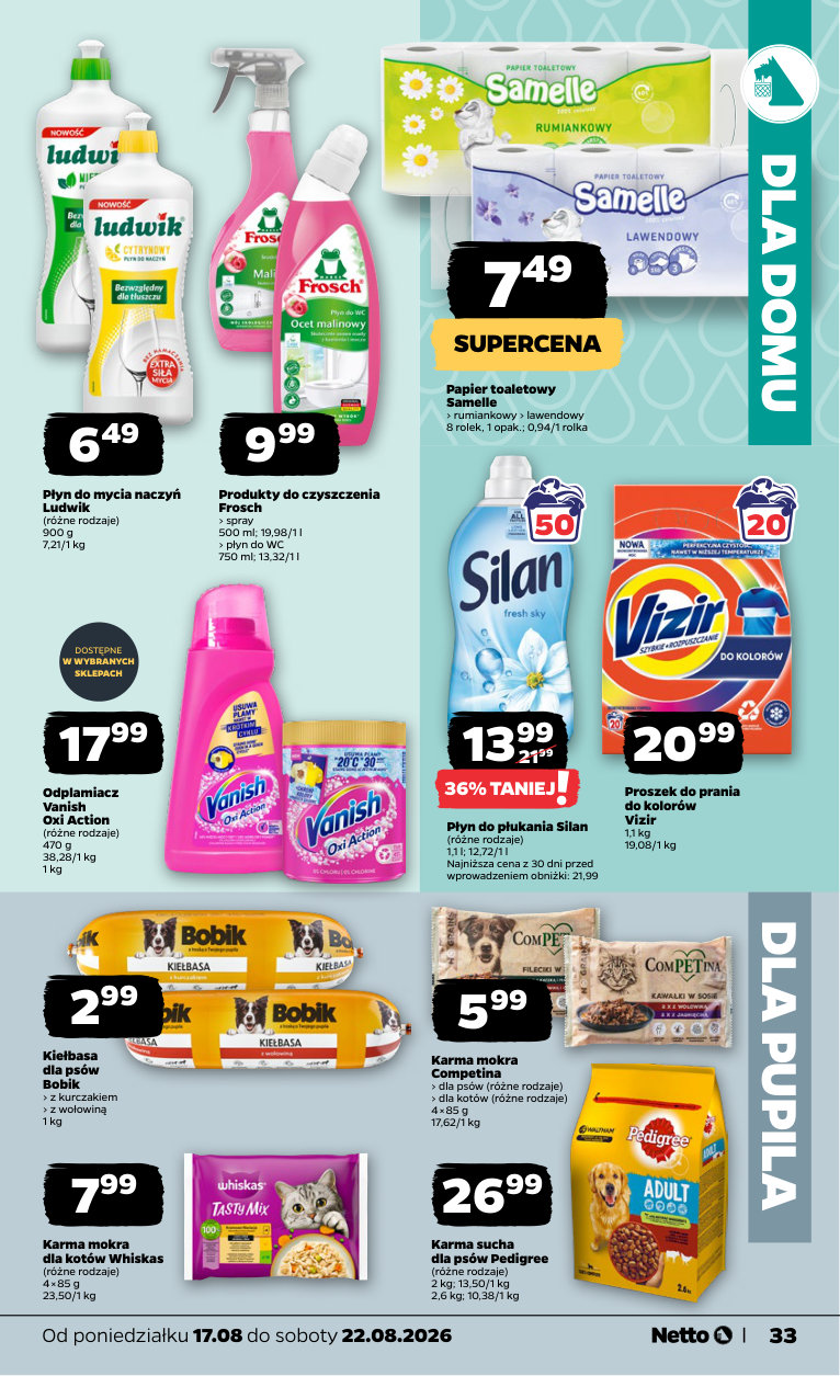 Netto gazetka promocyjna 17.08-22.08.2026 — strona 33 z 37