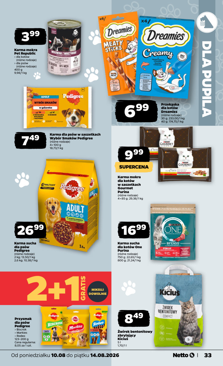 Netto gazetka promocyjna 10.08-14.08.2026 — strona 33 z 38