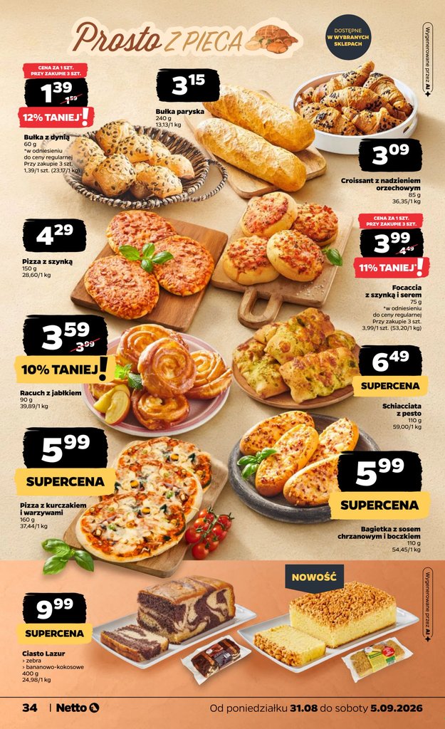 Netto gazetka promocyjna 31.08-05.09.2026 — strona 34 z 36