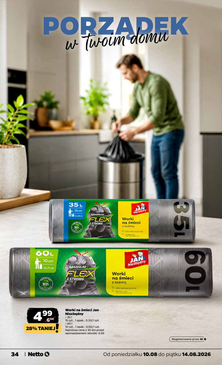Netto gazetka promocyjna 10.08-14.08.2026 — strona 34 z 38