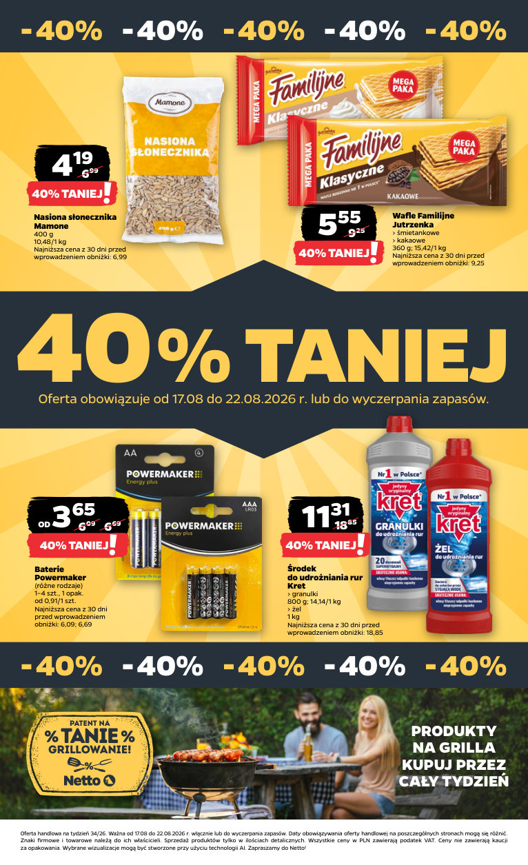 Netto gazetka promocyjna 17.08-22.08.2026 — strona 36 z 37