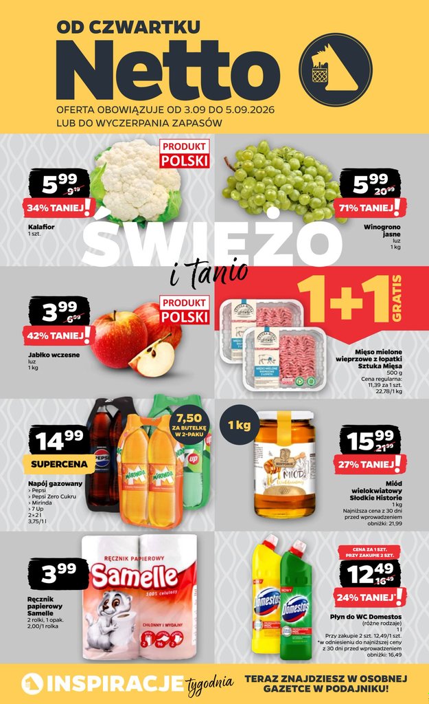 Netto gazetka promocyjna 03.09-05.09.2026 — strona 1 z 23