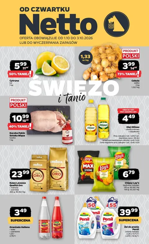 Netto gazetka promocyjna 01.10-03.10.2026 — strona 1 z 20
