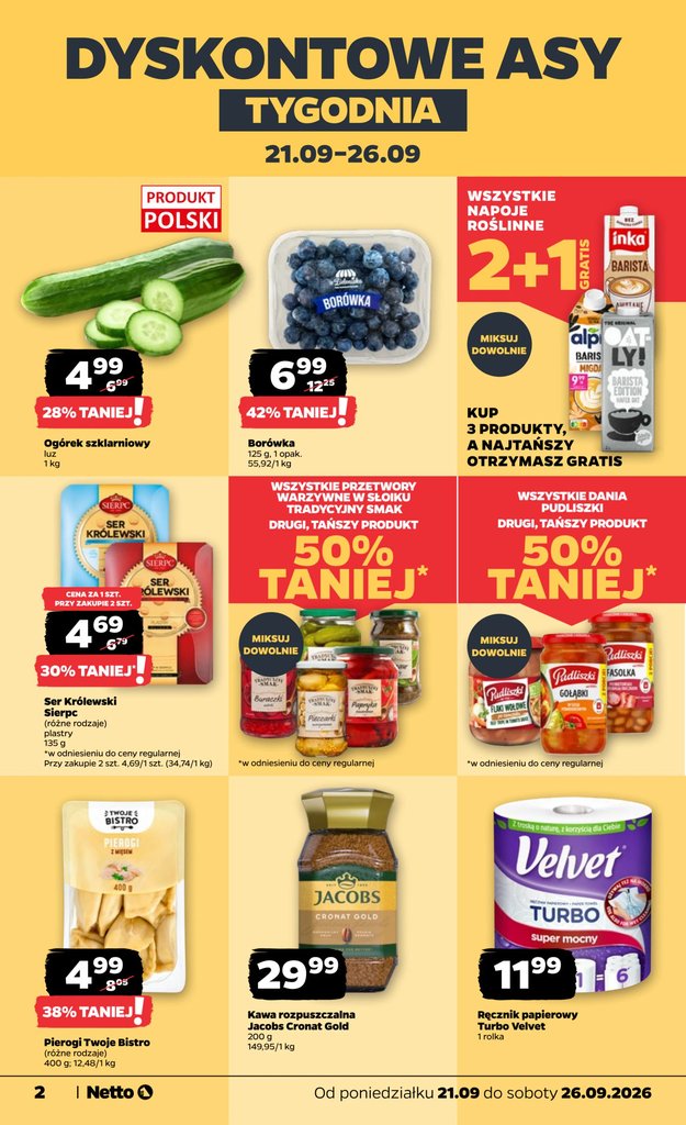 Netto gazetka promocyjna 21.09-26.09.2026 — strona 2 z 44