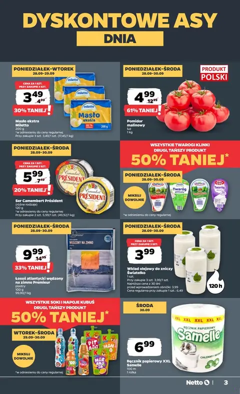 Netto gazetka promocyjna 28.09-03.10.2026 — strona 3 z 36