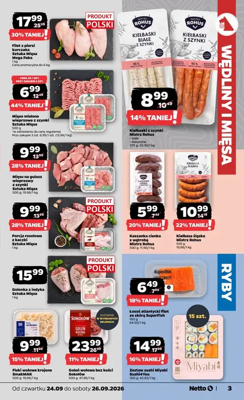 Netto gazetka promocyjna 24.09-26.09.2026 — strona 3 z 23