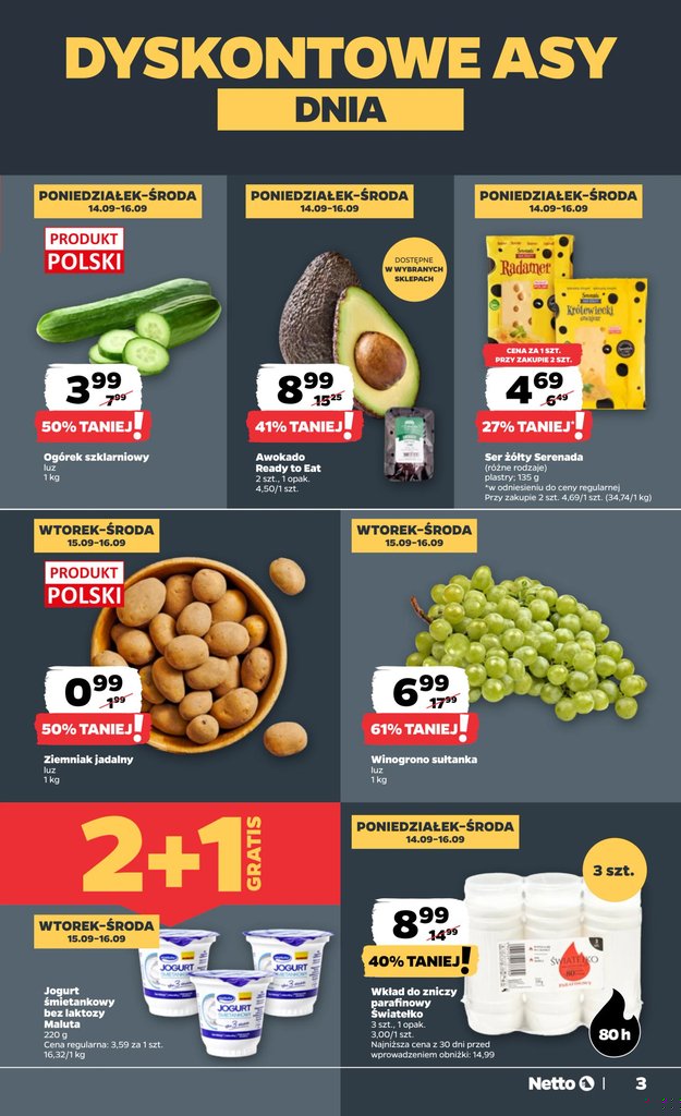 Netto gazetka promocyjna 14.09-19.09.2026 — strona 3 z 39