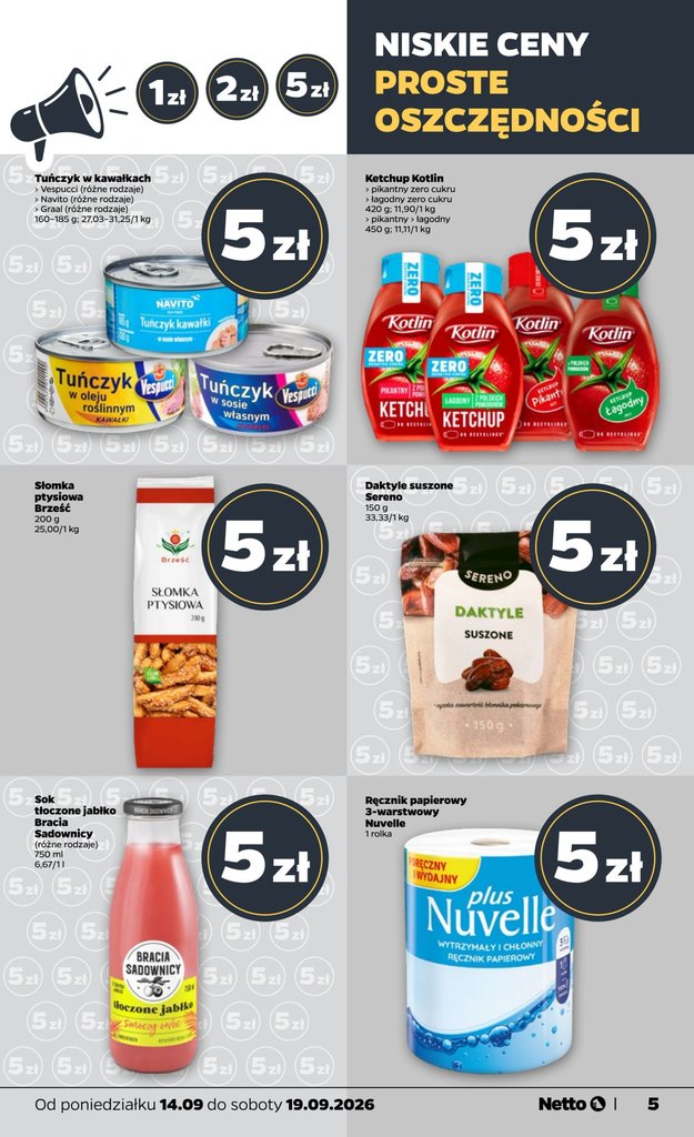 Netto gazetka promocyjna 14.09-19.09.2026 — strona 5 z 39