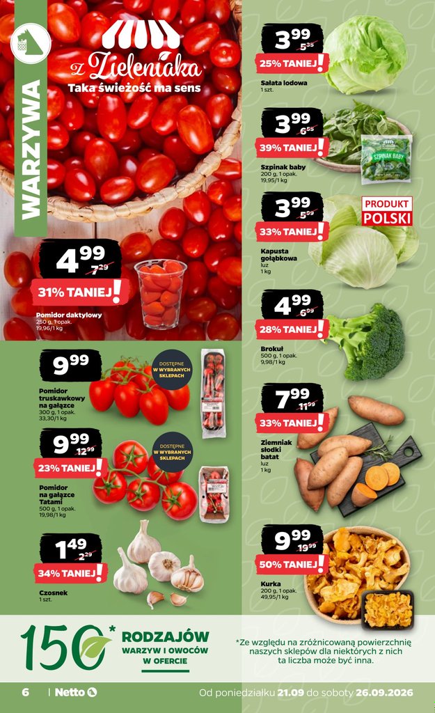 Netto gazetka promocyjna 21.09-26.09.2026 — strona 6 z 44