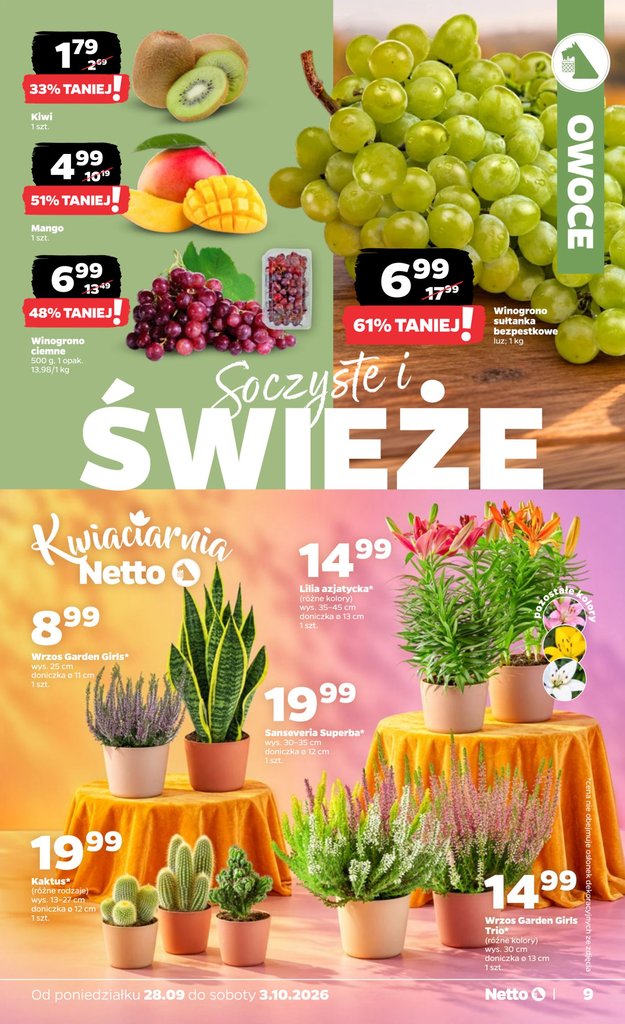 Netto gazetka promocyjna 28.09-03.10.2026 — strona 9 z 36