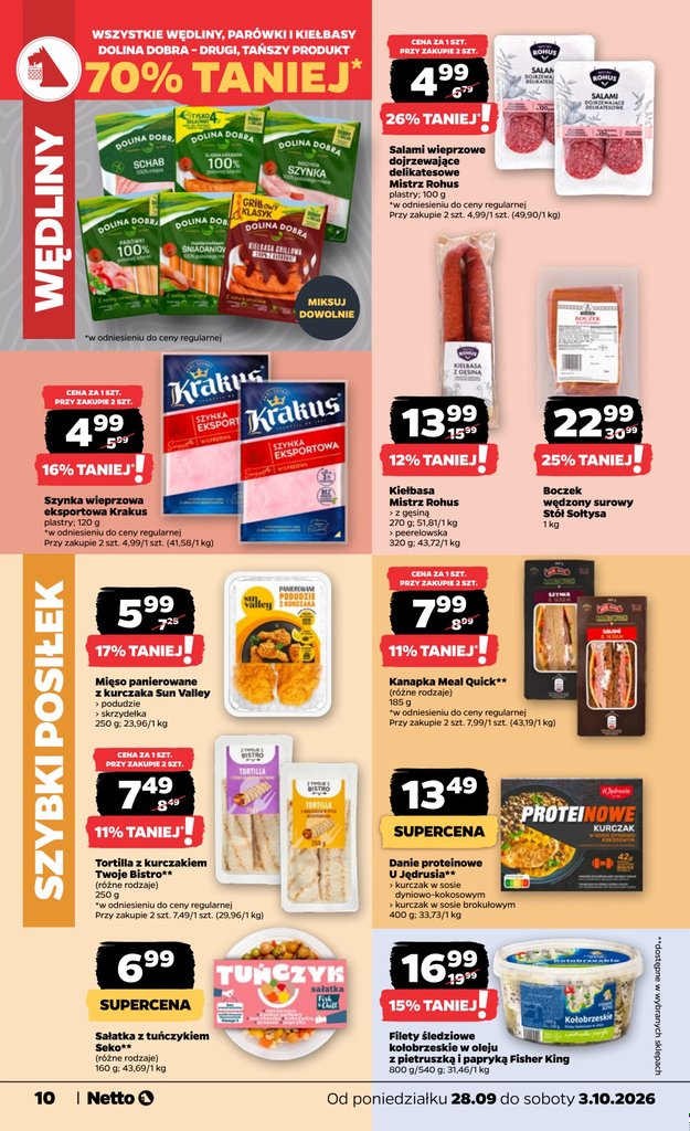 Netto gazetka promocyjna 28.09-03.10.2026 — strona 10 z 36