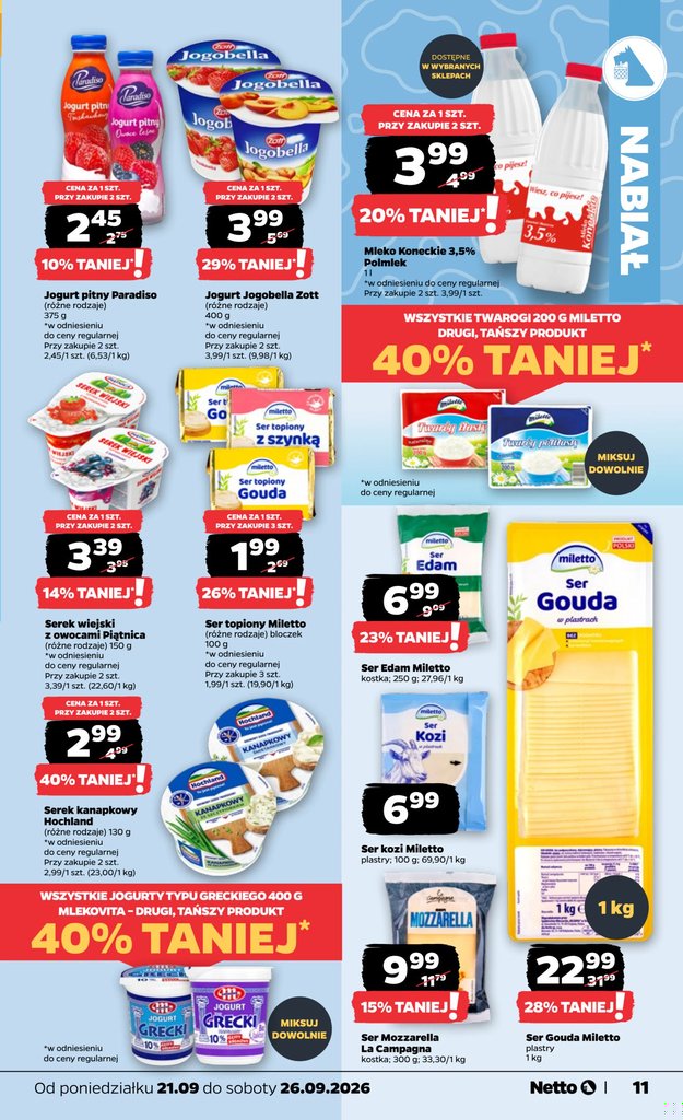 Netto gazetka promocyjna 21.09-26.09.2026 — strona 11 z 44