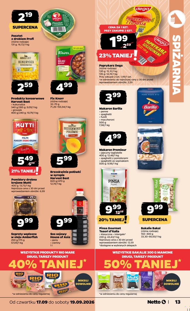 Netto gazetka promocyjna 17.09-19.09.2026 — strona 13 z 23
